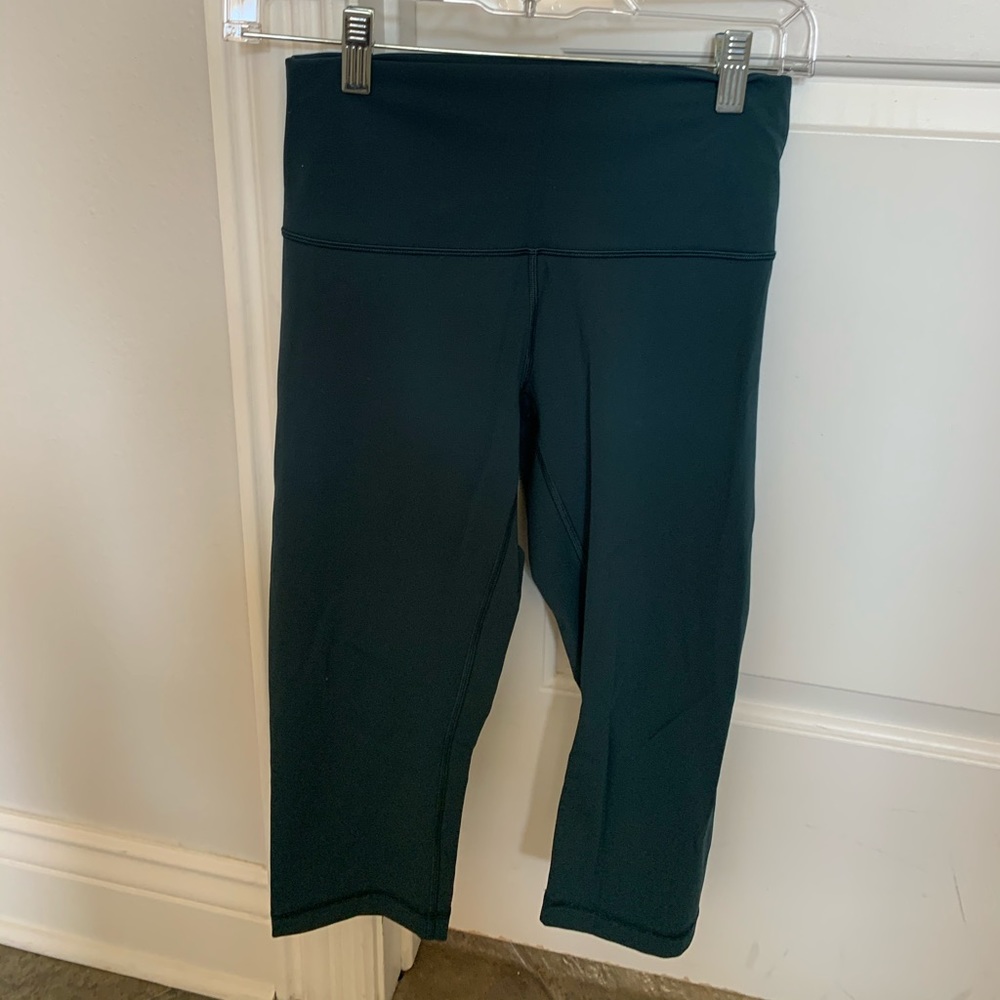 LuLulemon Teal Crop Tights